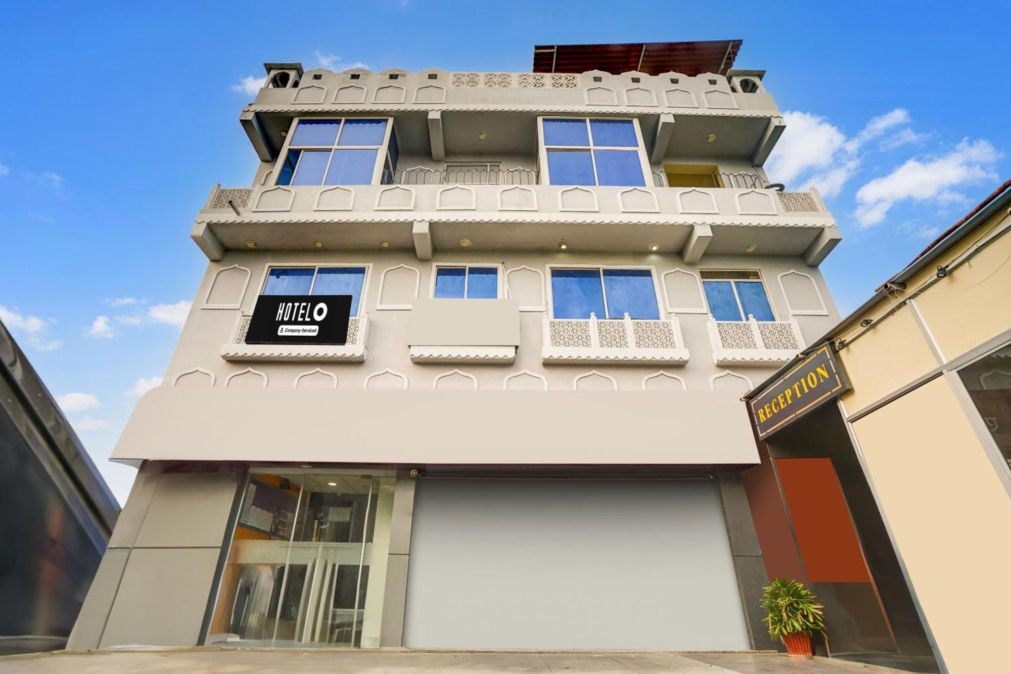 Super Hotel O Jln Marg Malviya Nagar Formerly Hotel Braj Haveli Jaipur Luaran gambar